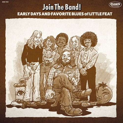 Various Artists - Join The Band!early Days And Favorite Blues Of Little Feat - Japan Mini LP CD
