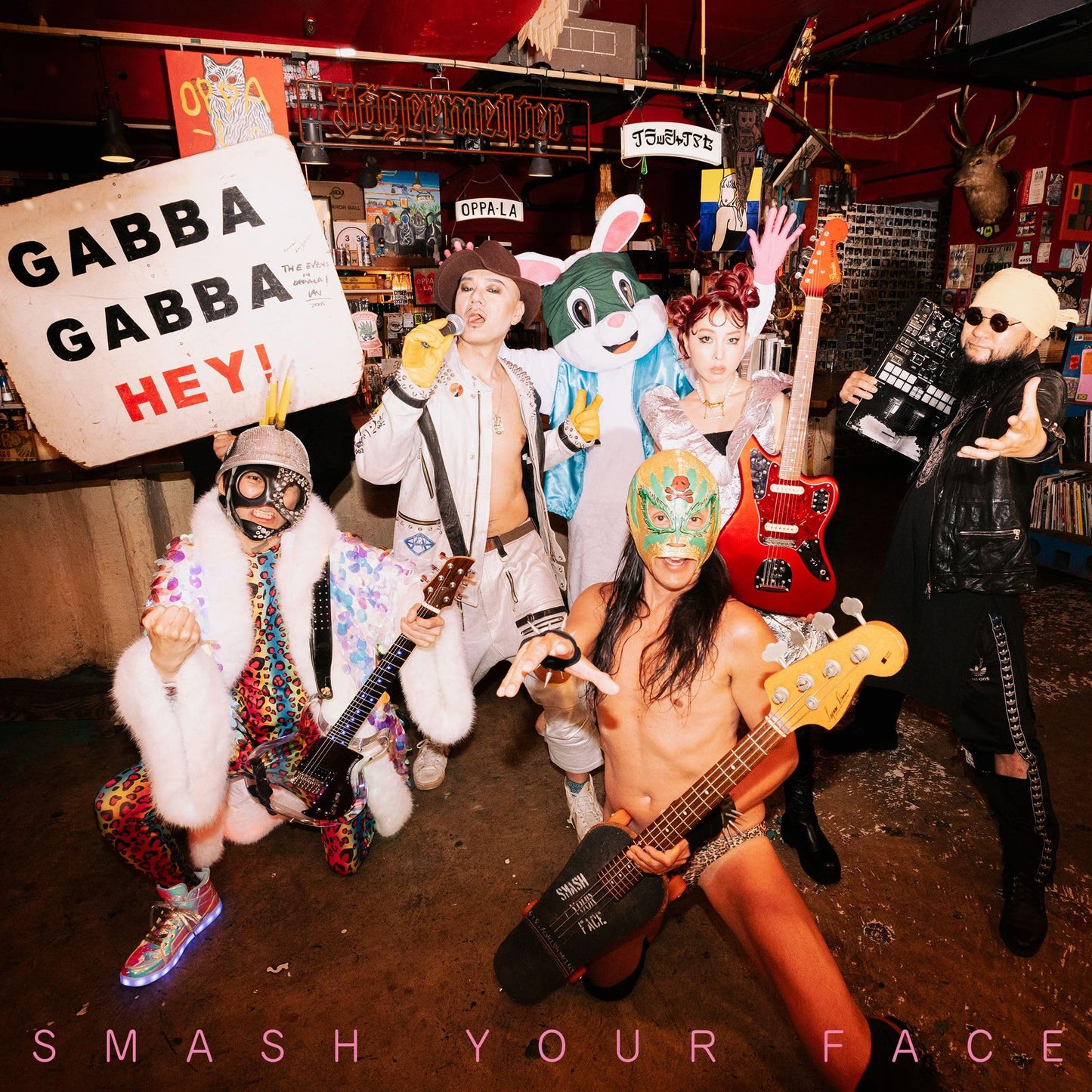 SMASH YOUR FACE - Sayonara Smash Your Face - Japan CD