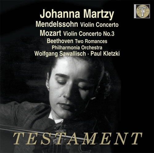 Johanna Martzy - Mendelssohn : Violin Concerto Martzy(Vn)Sawallisch / Po +mozart - Import CD