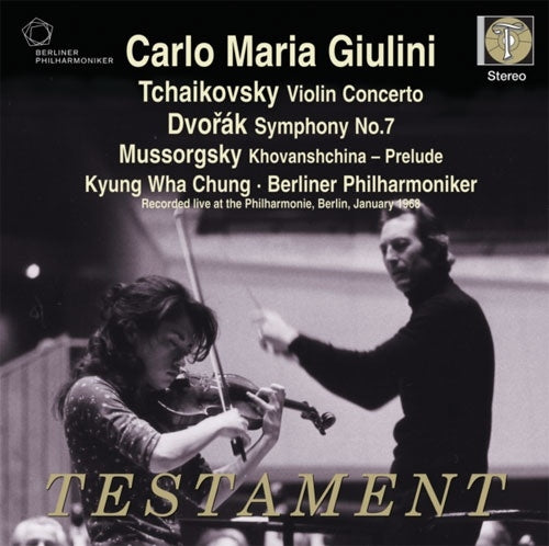 Kyung-Wha Chung - Dvorak : Sym, 7, Giulini / Bpo +tchaikovsky - Import 2 CD
