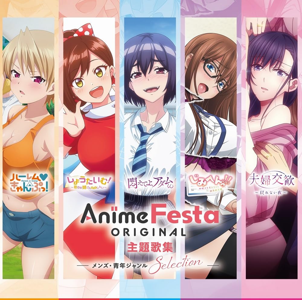 Various Artists - AnimeFesta Original Theme Song Collection -Mens Seinen Genre Selection- - Japan CD