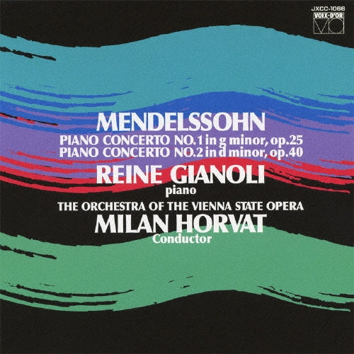 Reine Gianoli - Mendelssohn: Piano Concertos Nos.1&2 - Japan CD