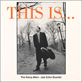 Harry Allen Quartet - This Is... - Japan CD