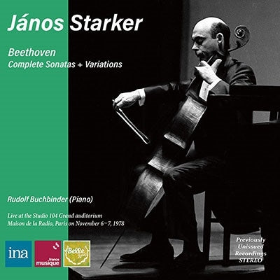 János Starker, Rudolf Buchbinder - Beethoven (1770-1827) Complete Works For Cello & Piano : Janos Starker(Vc)Rudolf Buchbinder(P)(1978 Paris)(2Cd) - Import 2 CD
