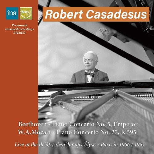 Robert Casadesus、Sixten Ehrling、Franco Mannino、Orchestre National De France、 - Beethoven :Robert Casadesus : Live In Paris 1966, 1967 -Beethoven Piano Concerto No.5, Mozart Piano Concerto No.27 - Import CD