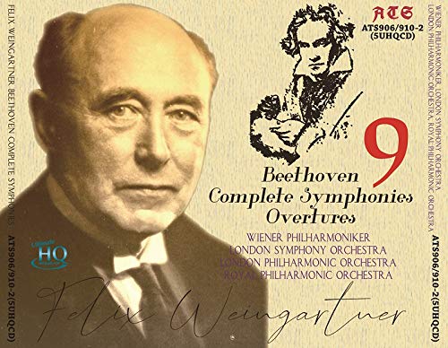 Beethoven (1770-1827) - Complete Symphonies : Felix Weingartner / Vienna Philharmonic, London Symphony Orchestra, London Philharmonic, Royal Philharmonic (5UHQCD) - Import 5 UHQCD Box