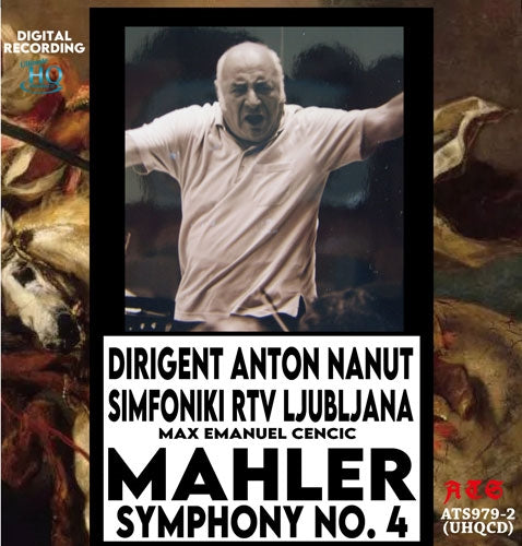 Anton Nanut, Ljubljana Radio Symphony Orchestra - Mahler (1860-1911)Symphony No.4 - Import UHQCD