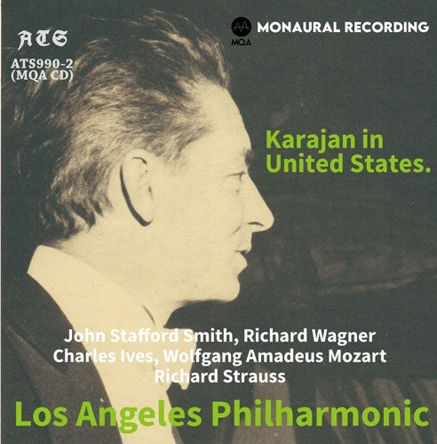 Herbert Von Karajan - Strauss, Richard : Los Angeles Philharmonic : Live at the Hollywood Bowl 1959 -R.Strauss, Wagner, Mozart, Ives (MQA) - Import MQA-CD