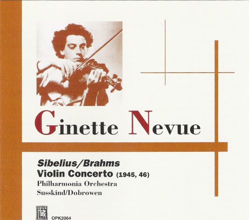 Sibelius (1865-1957) - Violin Concerto: Neveu(Vn)Susskind / Po +brahms: Concerto: Dobrowen / - Import CD
