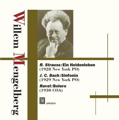 Willem Mengelberg - R. Strauss: Mengelberg Ravel/Bolero - Import CD