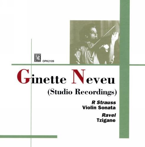NEVEU,GINETTE - Ginette Neveu - Import CD