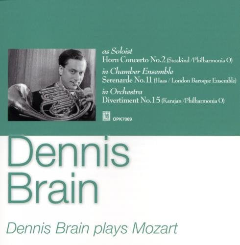Mozart (1756-1791) - "Horn Concerto No.2(1946 Recording), Serenade No.11, Divertimento No.15 : Brain(Hr)Susskind / Karajan / Philharmonia, etc" - Import CD
