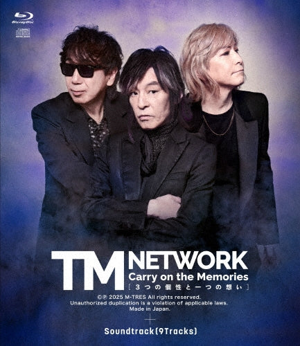 Tm Network - Carry On The Memories -Mittsu No Kosei To Hitotsu No Omoi-/ 40th Anniversary Premium Talk Session - Japan 2Blu-ray Disc+CD