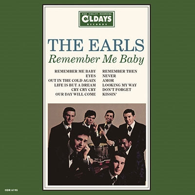 The Earls - Remember Me Baby - Japan CD Bonus Track