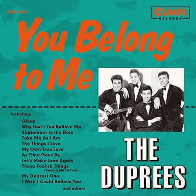 The Duprees - You Belong To Me - Japan CD Bonus Track