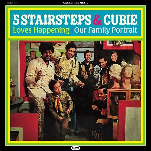The Five Stairsteps
、Cubie - Loves Happening +Our Family Portrait - Import Mini LP CD