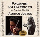 Adrian Justus - Paganini: Rakugo Meijin Kai - Japan 2 CD+DVD