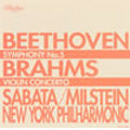 Barber / De Sabata, New York Philharmonic - Beethoven: Symphony No.5 "Fate"; Brahms: Violin Concerto (3/16/1950) / Victor de Sabata, New York Philharmonic, Nathan Milstein (violin) - Japan CD