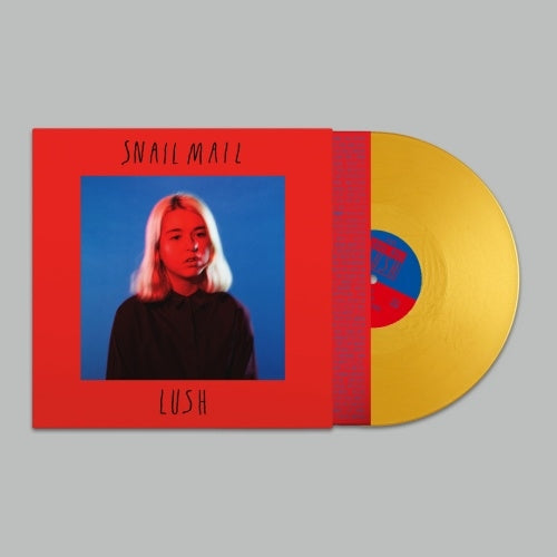 Snail Mail - Lush - Import Red and Gold Vinyl LP Record Limited Edition