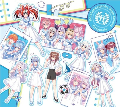 Hololive 、 Honeyworks - Horo Ha Ni Ga Oka Koukou -Originals- - Japan CD+Clear Cases Limited Edition