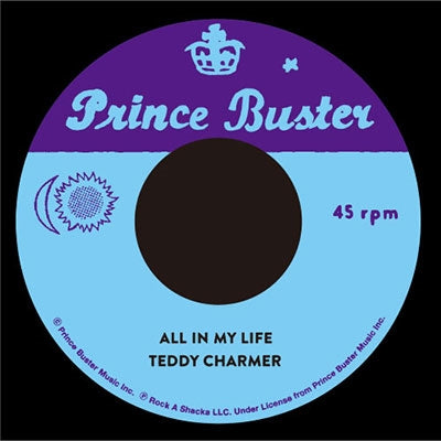 Teddy Charmer - All In My Life - Japan Vinyl 7 inch Single Record