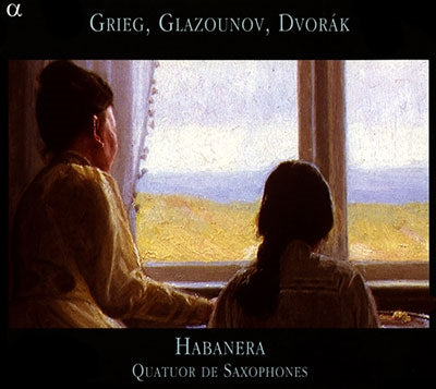 Dvorak, Antonin(1841-1904) - (Saxophone)string Quartet.12: Habanera Quatuor +grieg, Glazunov - Import CD