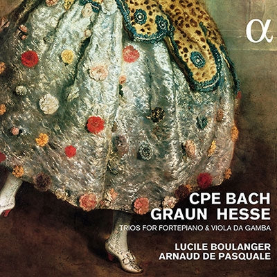Lucille Boulanger, Arnaud de Pasquale - Bach, Carl Philipp Emanuel (1714-1788) Trios For Fortepiano & Gamba: Lucile Boulanger(Gamb)De Pasquale(Fp)+Graun, Hesse - Import CD