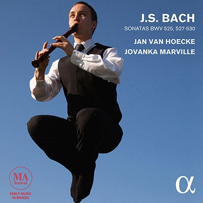 Jan van Hecke, Giovanka Marville - Bach (1685-1750) (Recorder & Keyboard)Trio Sonata, 1, 3, 4, 5, 6, : Van Hoecke(Rec)Marville(Cemb, Fp) - Import CD