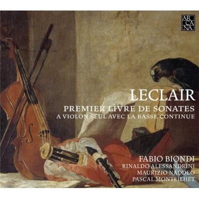 Fabio Biondi, Maurizio Nadeo - Leclair (1697-1764) Violin Sonatas Book.1: Biondi(Vn)Alessandrini(Cemb)Naddeo(Vc)Monteilhet(Theorbo) - Import CD