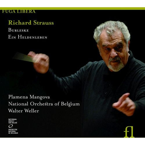 Plamena Mangova, Belgian National Orchestra, Walter Weller - Strauss, Richard (1864-1949) Ein Heldenleben, Burleske : Walter Weller / Belgian National Orchestra, Plamena Mangova(P) - Import CD