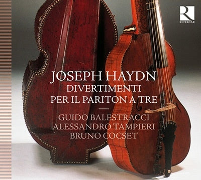 Haydn (1732-1809) - Divertimentos For Bariton Trio: Balestracci(Bariton)Tampieri(Va)Cocset(Vc) - Import CD