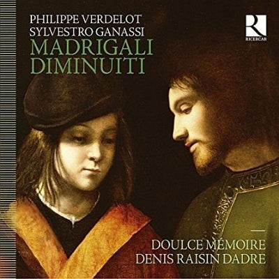 Doulce Memoire - Verdelot, Philippe (C.1470-C.1551) Madrigali Diminuiti: Dadre / Doulce Memoire +Ganassi - Import CD