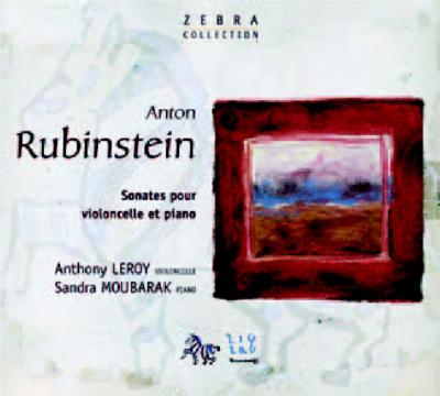 Antoine Le Roux, Sandra Mubarak - Rubinstein, Anton (1829-1894) Cello Sonata, 1, 2, Melody: A.Leroy(Vc)Moubarak(P) - Import CD