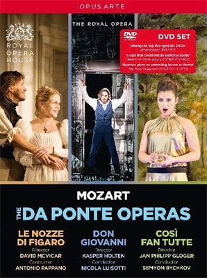 Various Artists - Mozart: Da Ponte Operas Box - Import 5 DVD Box set