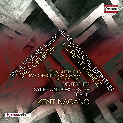 Rihm, Wolgang (1952-) - Das Gehege: Nagano / Deutsches So Dupuis(S)+beintus: Le Petit Prince: Schonweiss(Vn)Ecke(Hp) - Import CD