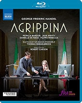 Thomas Hengelbrock, Balthasar-Neumann Ensemble, Patricia Bardon, Jake Alditti - Handel (1685-1759) Agrippina : Carsen, Hengelbrock / Balthasar Neumann Ensemble, Bardon, J.Arditti, De Niese, Mineccia, Etc (2016 Stereo) - Import Blu-ray Disc