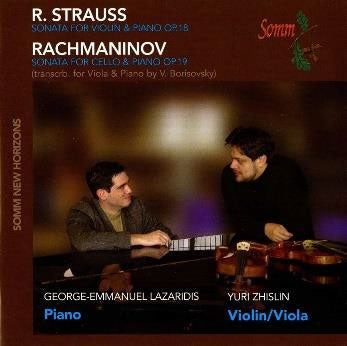 Yuri Zhislin, Georgios Emmanouil Lazaridis - Strauss, Richard (1864-1949) Violin Sonata: Zhislin(Vn)Lazaridis(P)+Rachmaninov: (Viola)Cello Sonata - Import CD