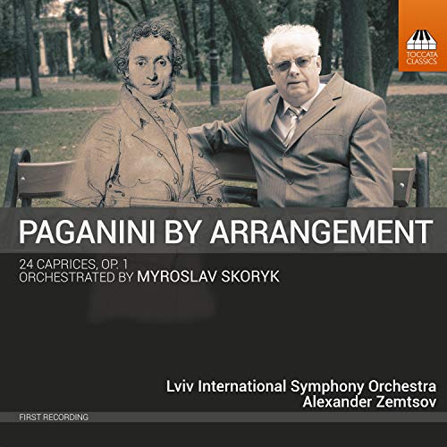 Paganini (1782-1840) - (Orchestral)24 Caprices : Alexander Zemtsov / Lviv International Symphony Orchestra - Import CD