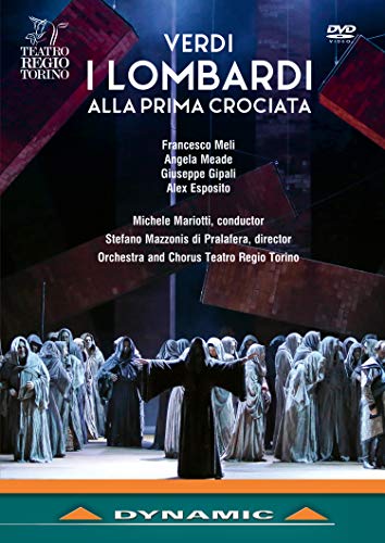 Verdi (1813-1901) - I Lombardi alla Prima Crociata : Pralafera, Mariotti / Teatro Regio Torino, Meli, Meade, Gipali, A.Esposito, etc (2018 Stereo) - Import DVD