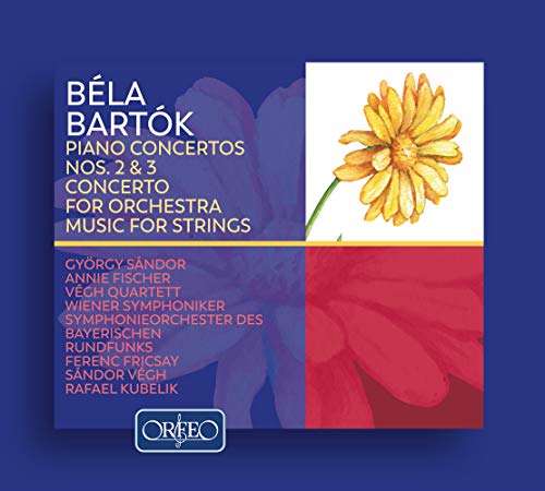 Bartok (1881-1945) - Concerto For Orchestra, Piano Concerto, 2, 3, Etc: Kubelik / Fricsay / Vegh / Vegh Q (2CD) - Import 2 CD