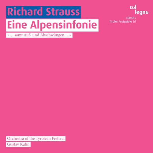 Strauss, Richard (1864-1949) - Eine Alpensinfonie : Kuhn / Tirol Festival Orchestra - Import CD