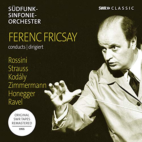Ferenc Fricsay, Stuttgart Radio Symphony Orchestra, Margrit Weber. - SWR Live Recording 1955 : Ferenc Fricsay / Stuttgart Radio Symphony Orchestra, Margrit Weber(P) - Import CD