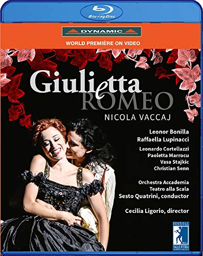 Vaccai, Nicola (1790-1848) - Giulietta e Romeo : Ligorio, Quatrini / Teatro alla Scala Accademia, Bonilla, Lupinacci, Cortellazzi, etc (2018 Stereo) - Import Blu-ray Disc