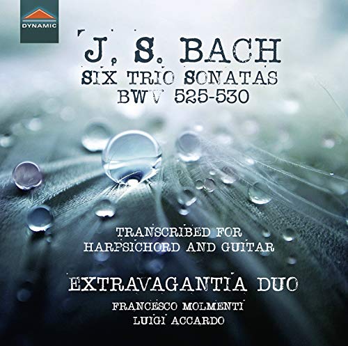 Bach (1685-1750) - (Harpsichord & Guitar)trio Sonata Bwv, 525-530, : Extravagantia Duo - Import CD