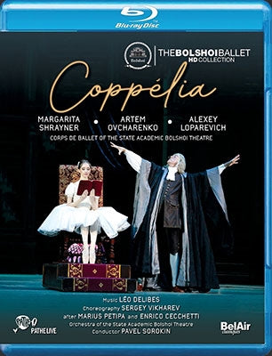 Bolshoi Ballet, Margarete Schreiner, Artyom Offcharenko - Ballet & Dances Classical Coppelia(Delibes): Shrayer Ovcharenko Loparevic Bolshoi Ballet - Import Blu-ray Disc