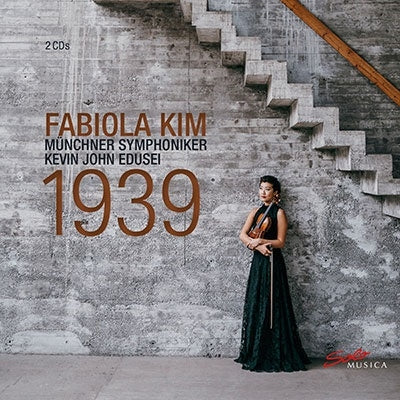 Fabiola Kim, Kevin John Edusei, Munich Symphony Orchestra - 1939 -Walton, Hartmann, Bartok Violin Concerto : Fabiola Kim(Vn)Kevin John Edusei / Munich Symphony Orchestra (2Cd) - Import 2 CD