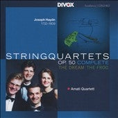 Amati String Quartet - Haydn: String Quartets, Op.50 - Import 2 CD