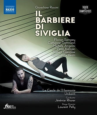 Jeremy Loller, Le Cercle de l'Harmonie Orchestra, Florian Senpai, Catherine Trottmann - Rossini (1792-1868) Il Barbiere Di Siviglia : Pelly, Rhorer / Le Cercle De L'Harmonie, Sempey, Trottmann, Angelini, Etc (2017 Stereo) - Import Blu-ray Disc