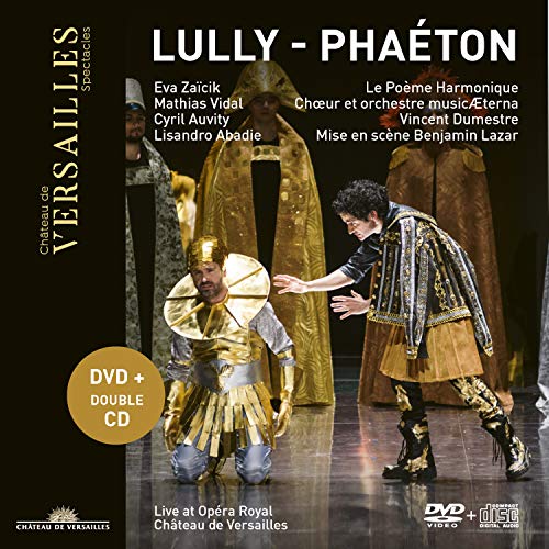 Lully, Jean-Baptiste (1632-1687) - Phaeton : Dumestre / Le Poeme Harmonique, Zaicik, Abadie, Vidal, etc (2018 Stereo) - Import 2 CD +DVD