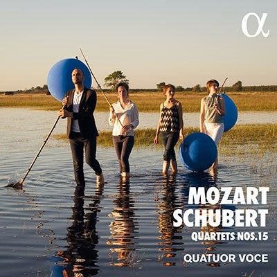 Voce String Quartet - Schubert (1797-1828) Schubert String Quartet No.15, Mozart String Quartet No.15 : Quatuor Voce - Import CD